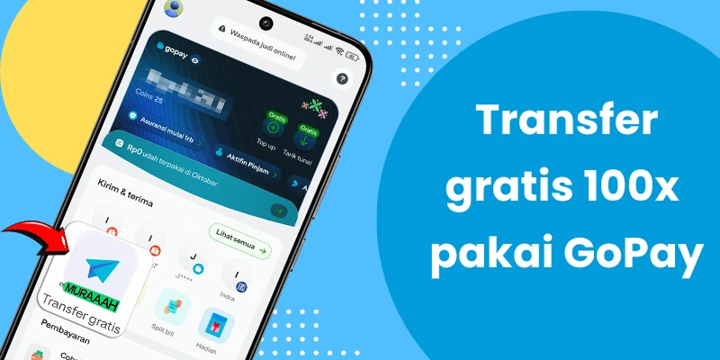 transfer gratis GoPay