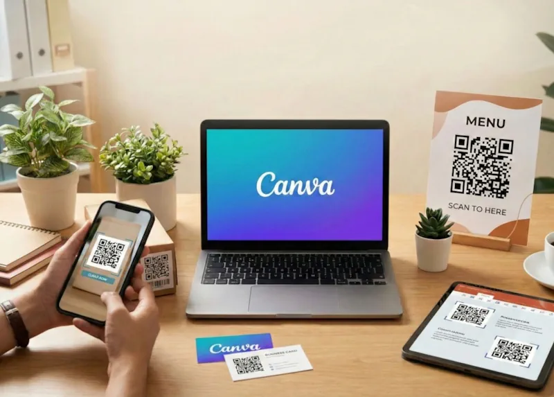 kode QR Canva