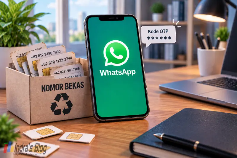 nomor bekas untuk WhatsApp