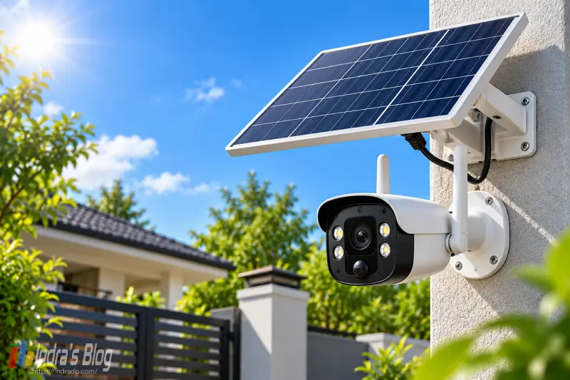 CCTV tenaga surya