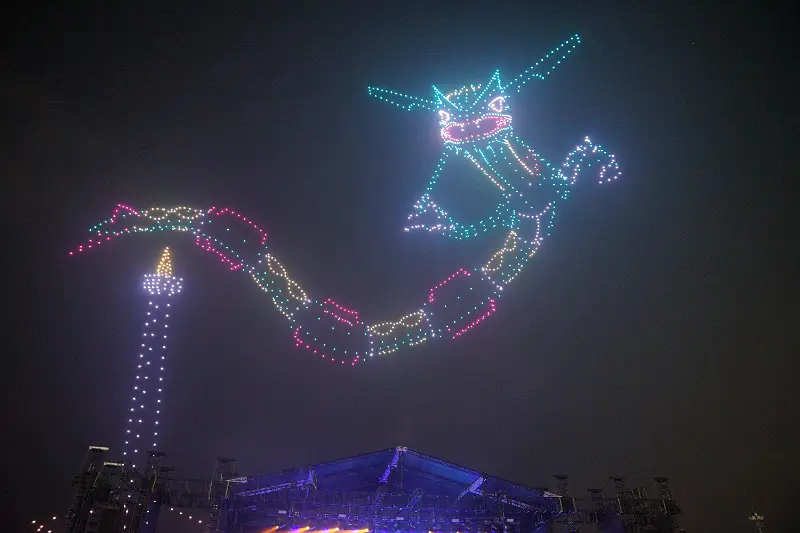 drone show Jakarta